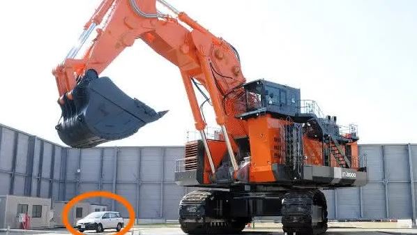 10 maiores escavadeiras do mundo